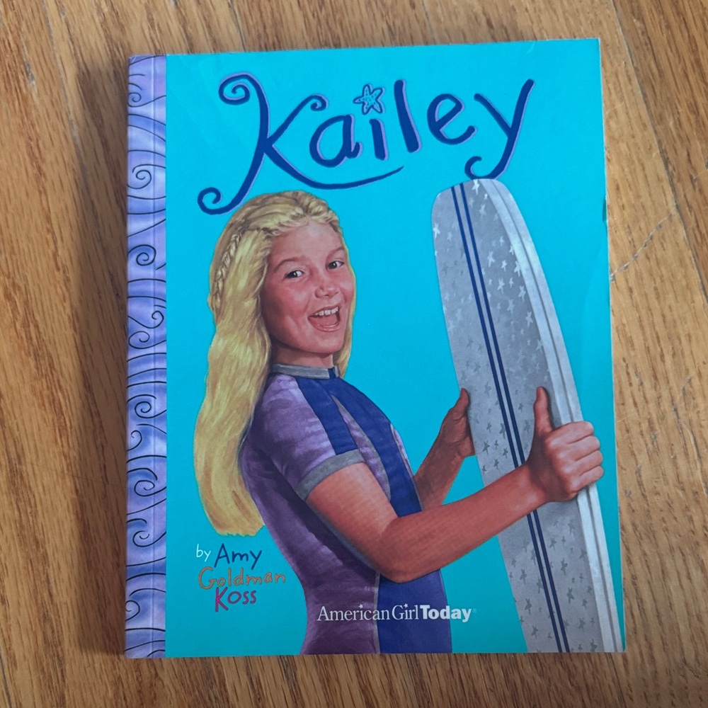 American Girl Kailey Book with Blue and Purple Cover